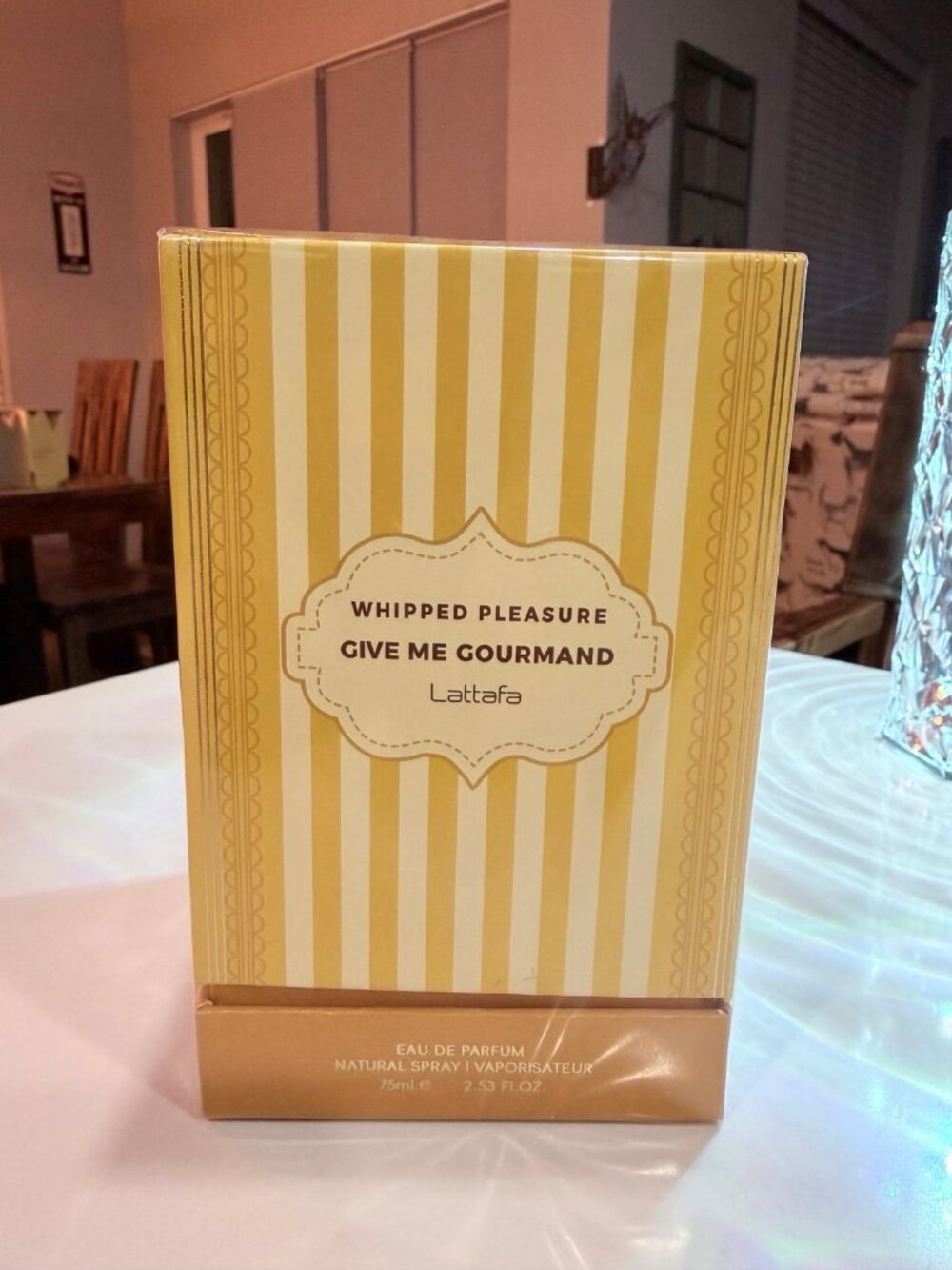 Whipped Pleasure from Lattafa's "Give Me Gourmand" collection, an Eau de Parfum